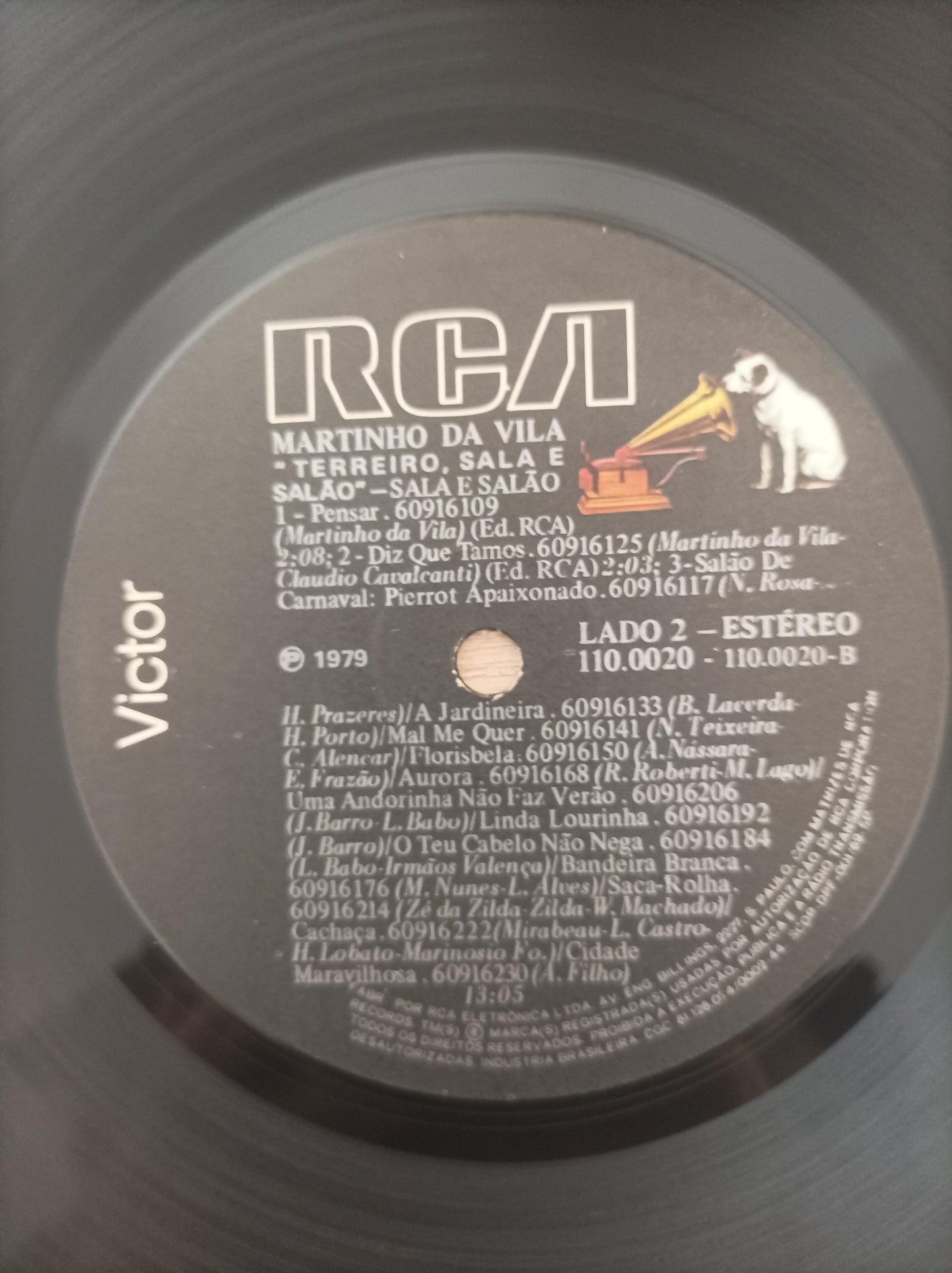 Lp Vinil Martinho Da Vila Terreiro, Sala E Salão Com Encarte