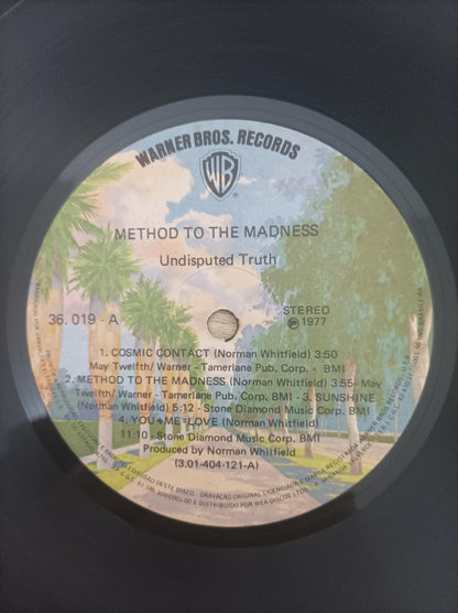Lp Vinil The Undisputed Truth Method To The Madness