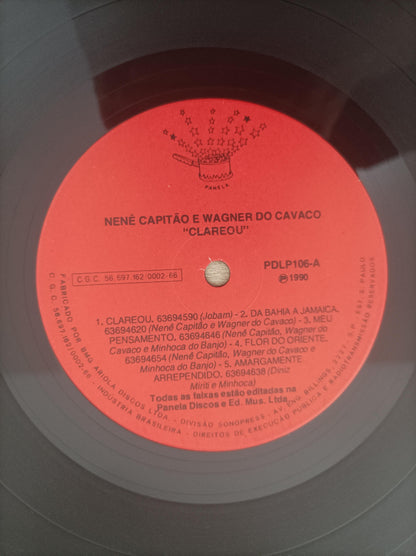 Lp Vinil Nenê Capitão & Wagner do Cavaco Clareou