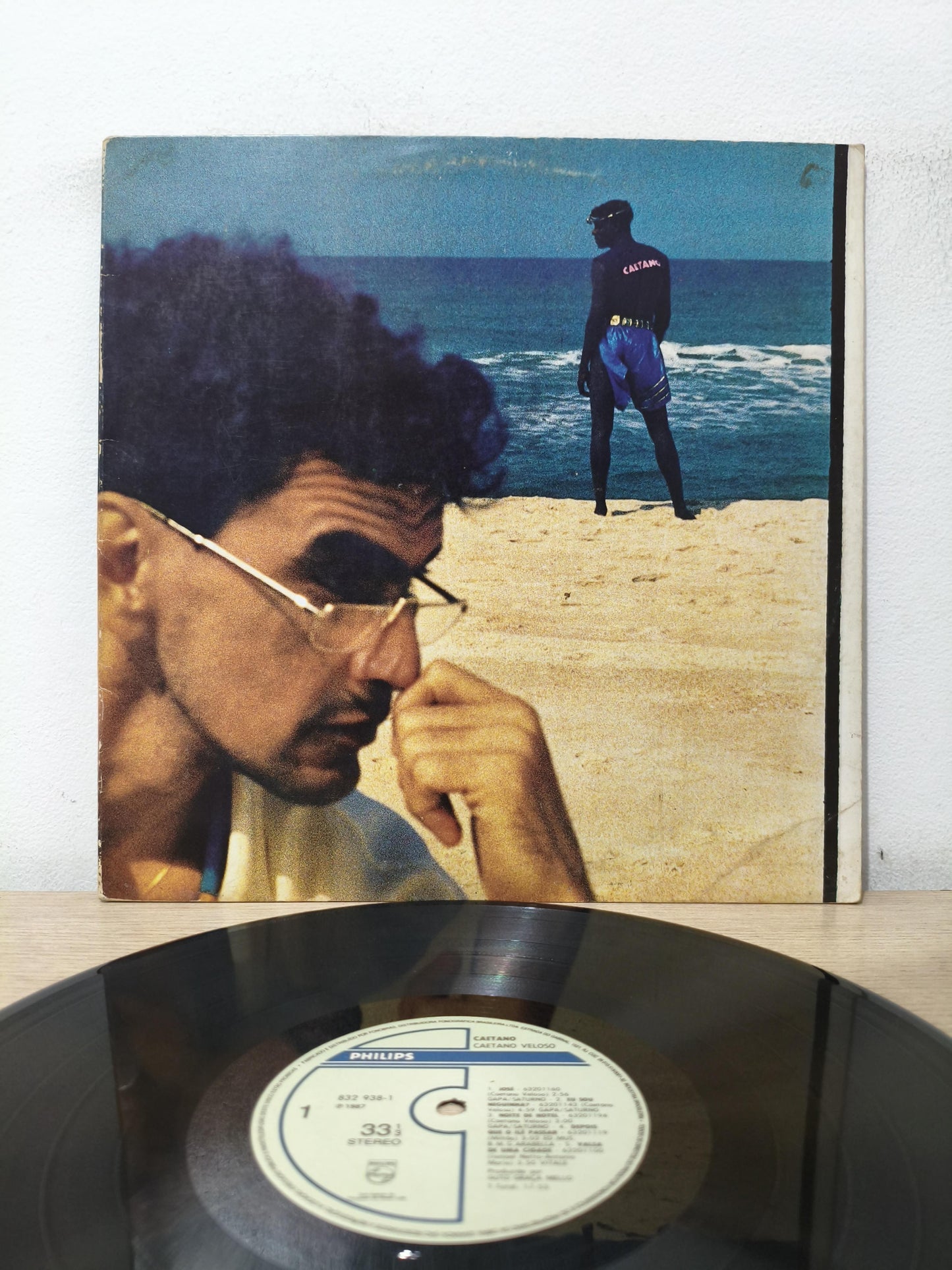 Lp Vinil Caetano Veloso 1987 Capa Dupla