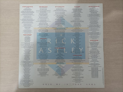 Lp Vinil Rick Astley Hold Me In Your Arms Com Encarte