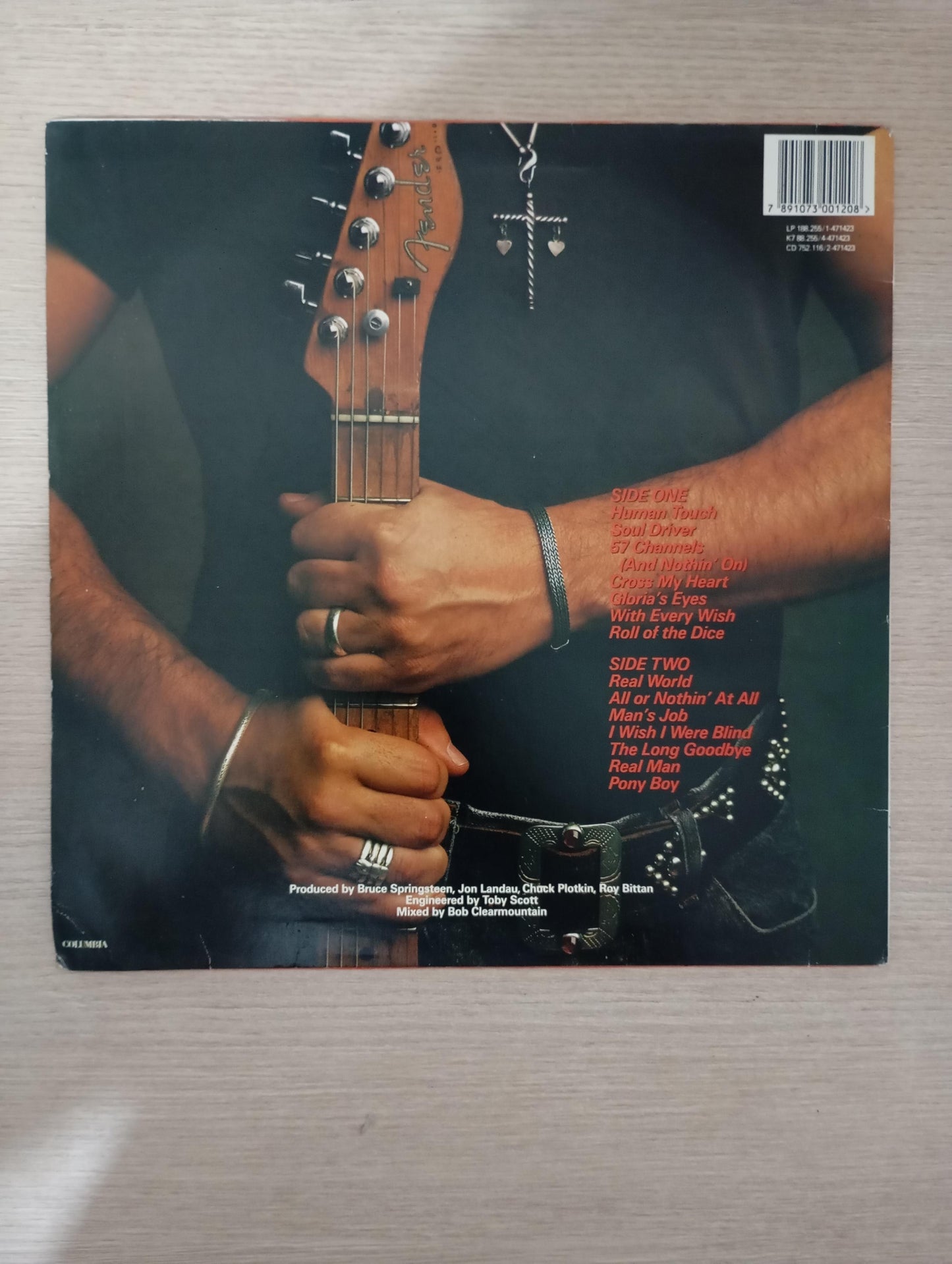 Lp Vinil Bruce Springsteen Human Touch Com Encarte