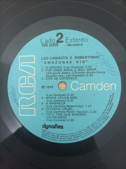 Lp Vinil Léo Canhoto & Robertinho Amazonas Kid