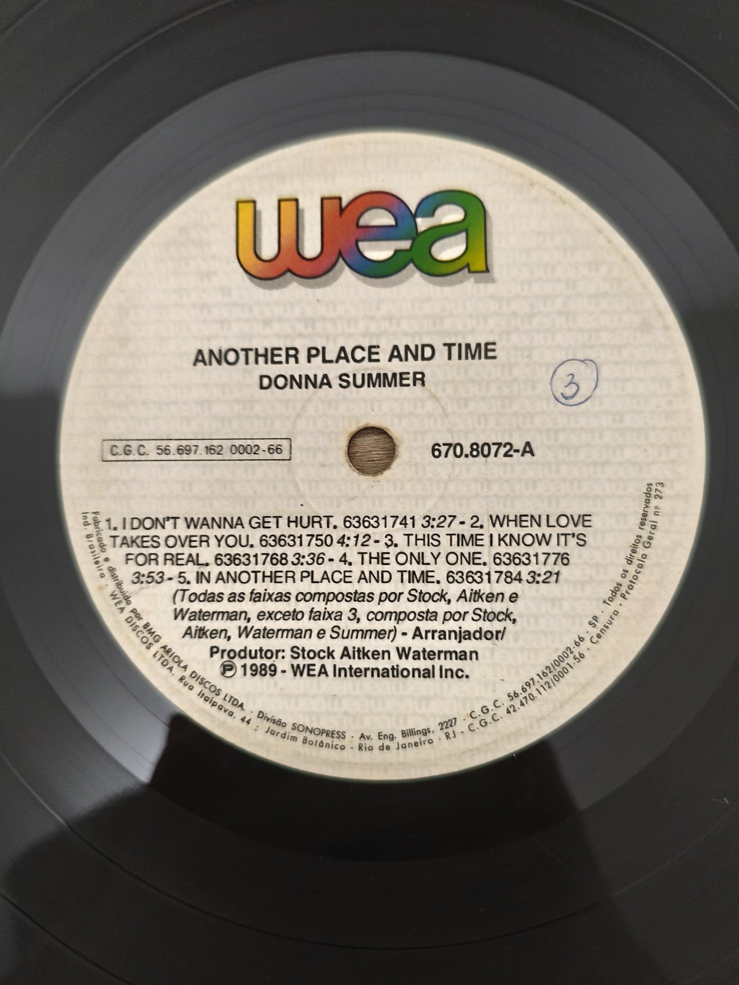 Lp Vinil Donna Summer Another Place And Time
