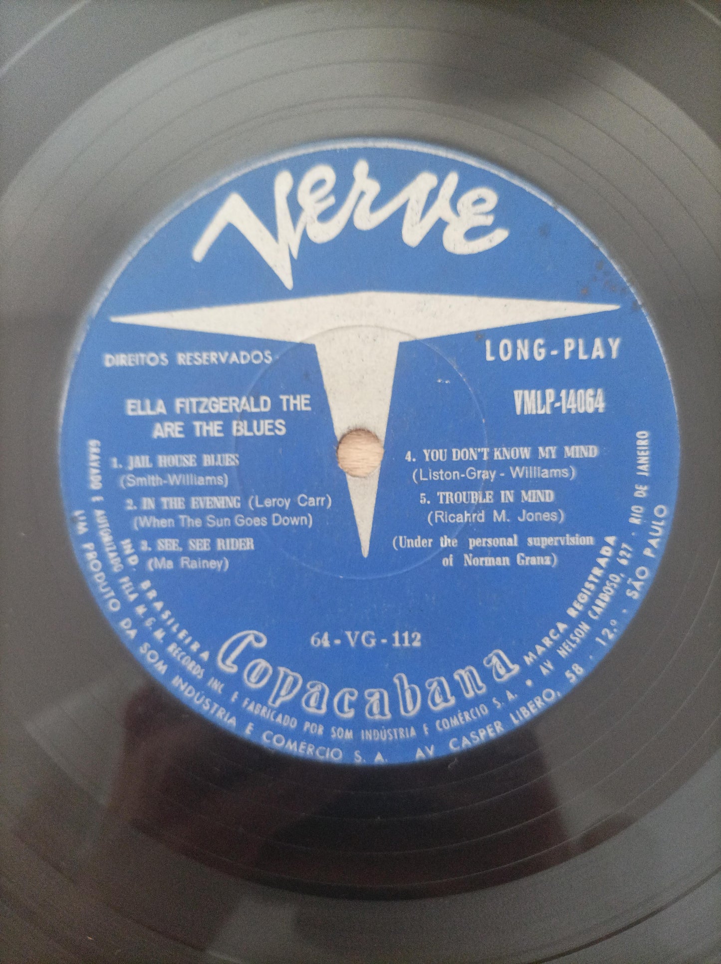 Lp Vinil Ella Fitzgerald These Are The Blues