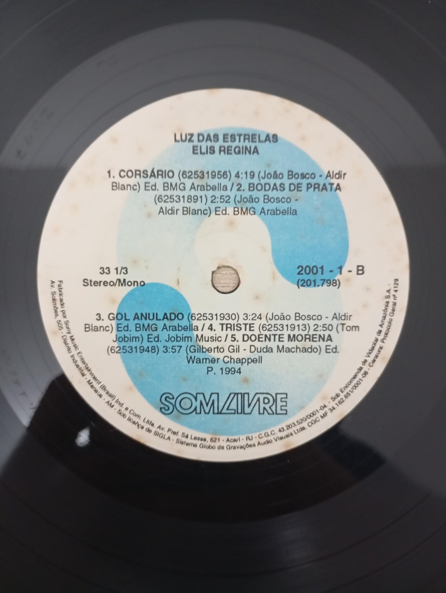 Lp Vinil Elis Regina Luz Das Estrelas