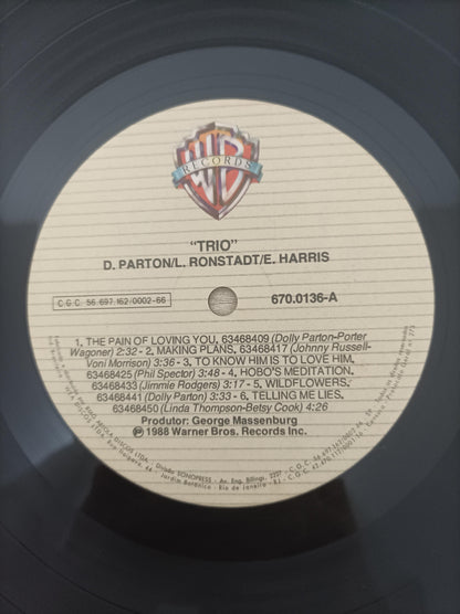 Lp Vinil Dolly Parton Trio