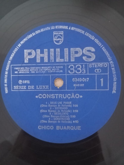 Lp Vinil Chico Buarque Construção