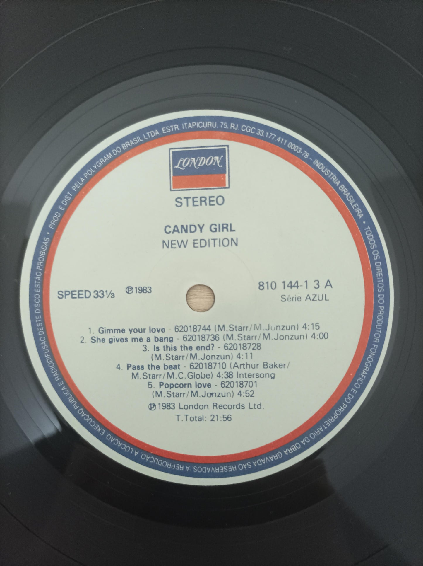 Lp Vinil New Edition Candy Girl