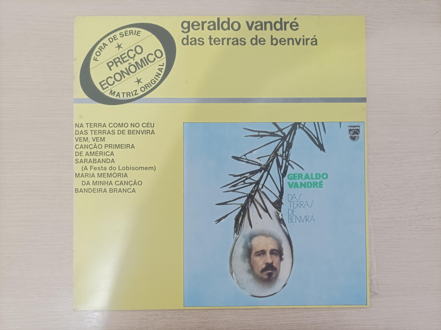 Lp Vinil Geraldo Vandré Das Terras De Benvirá