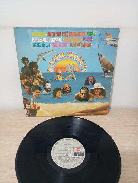 Lp Vinil Alegria, Verão 83