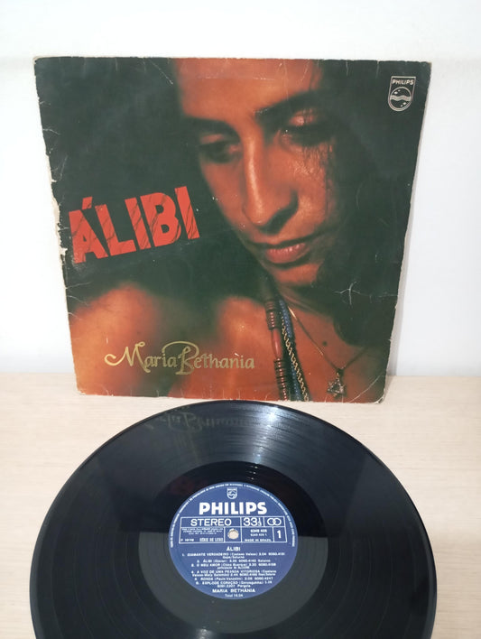 Disco Vinil Álibi Maria Bethânia A