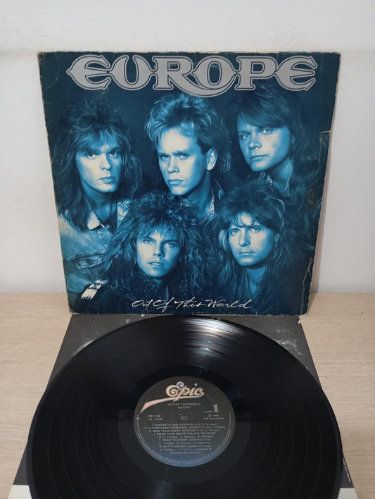 Lp Vinil Europe Out Of This World Com Encarte