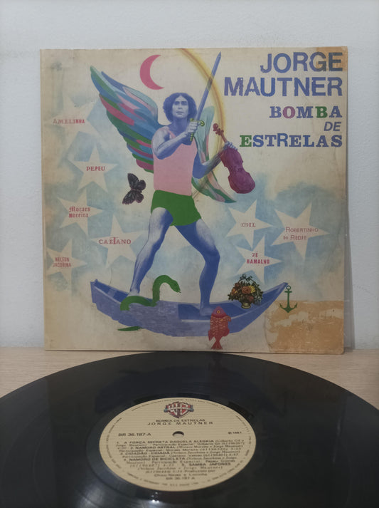 Lp Vinil Jorge Mautner Bomba De Estrelas