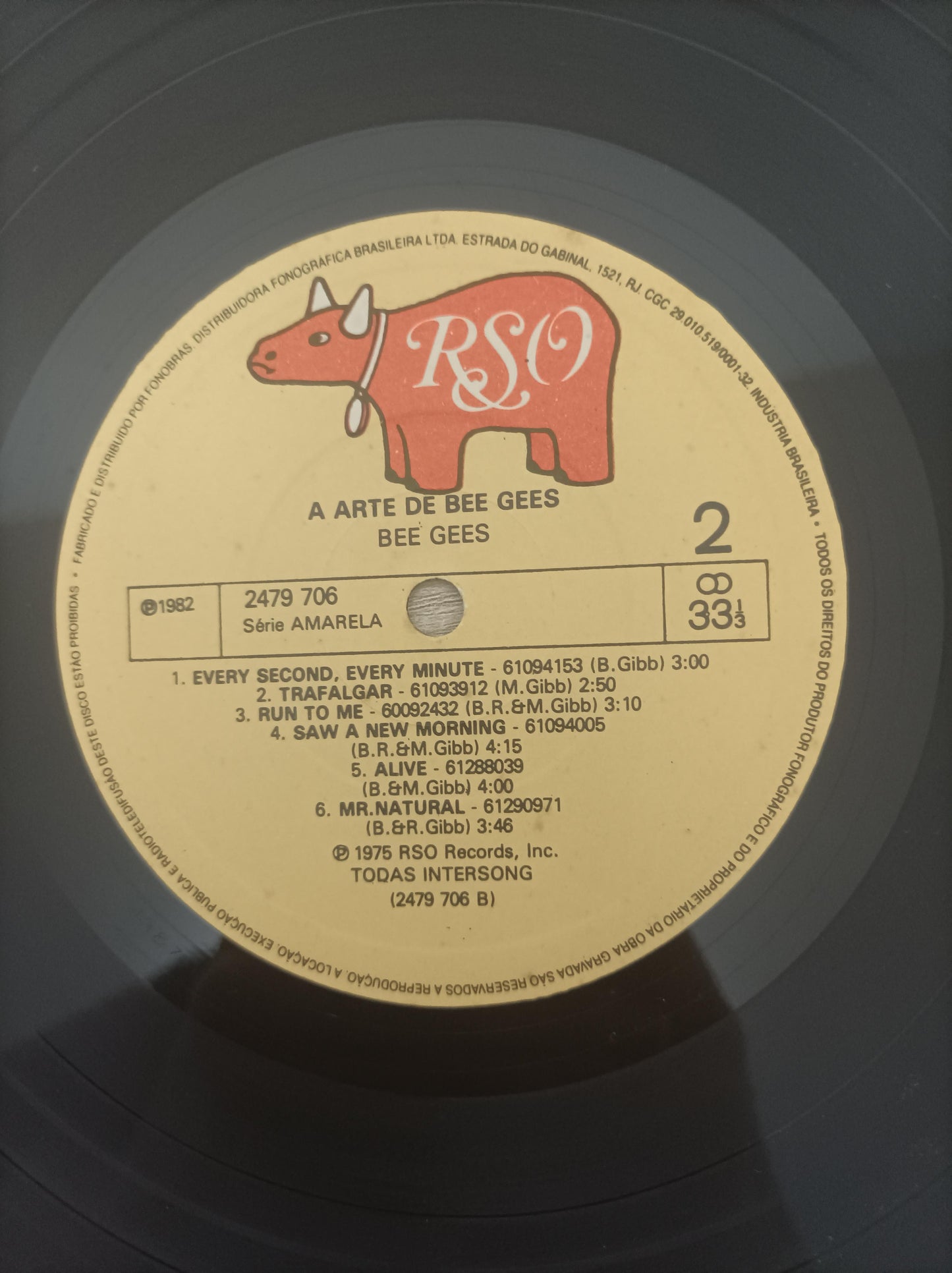 Lp Vinil Bee Gees A arte de Duplo