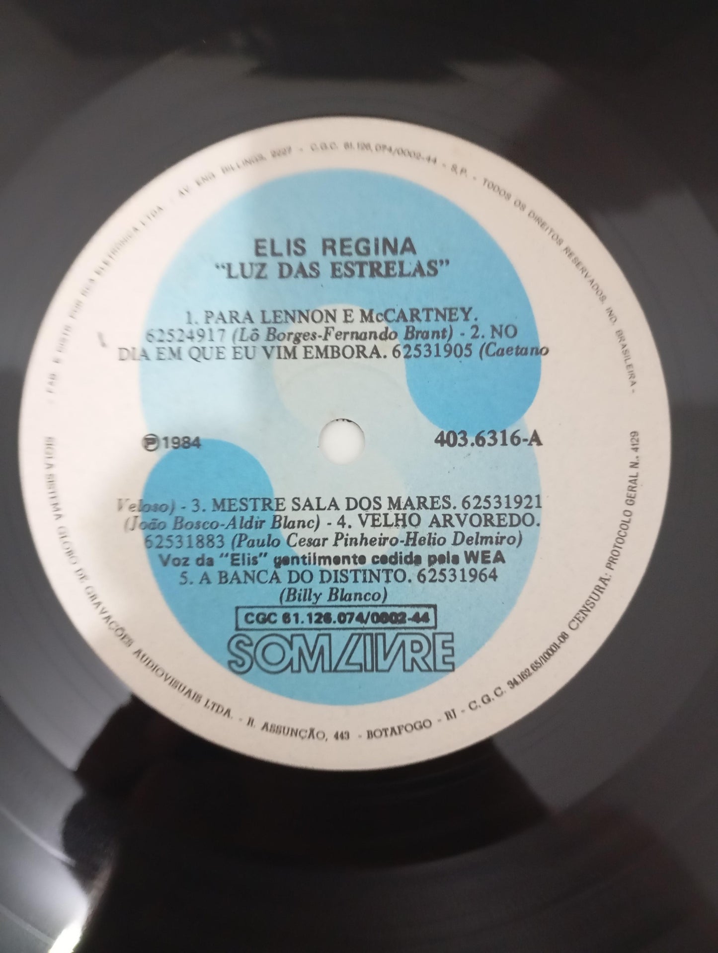 Lp Vinil Elis Regina Luz Das Estrelas Com Encarte