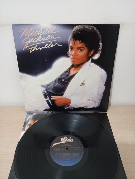 Disco Vinil Thriller Michael Jackson Com Encarte A
