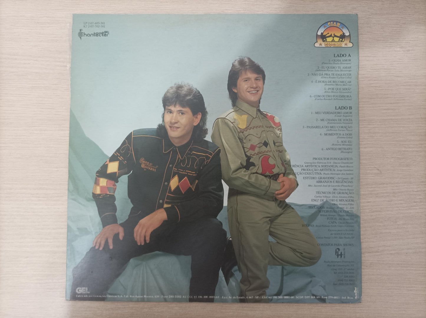 Disco Vinil Vol. 3 Gian & Giovani A