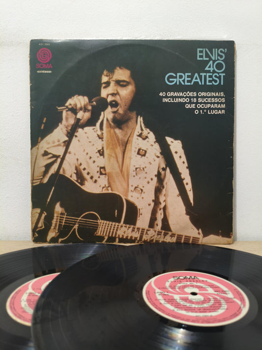 Lp Vinil Elvis Presley 40 Greatest Duplo