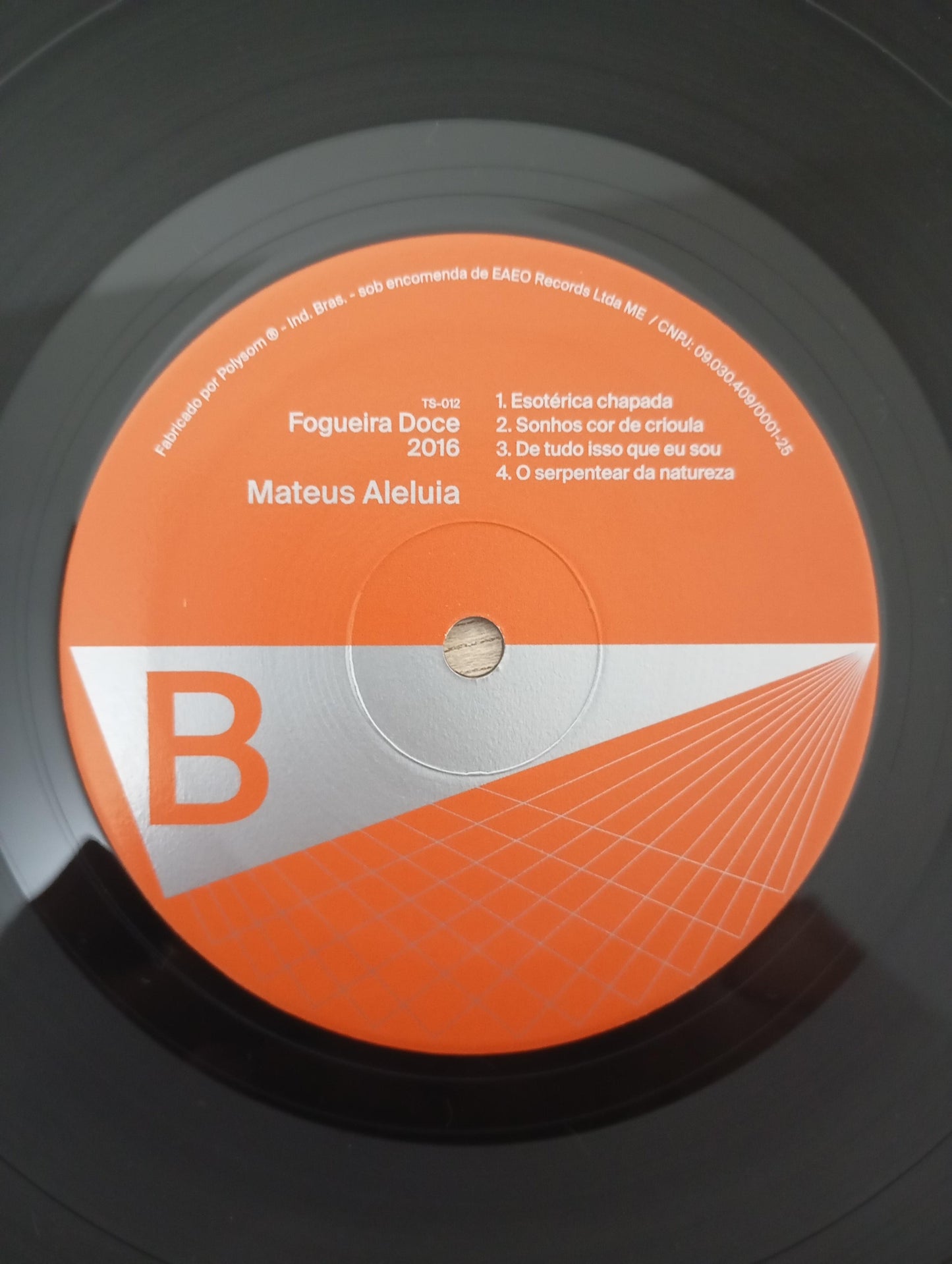 Lp Vinil Mateus Aleluia Fogueira Doce 2019 Com Encarte