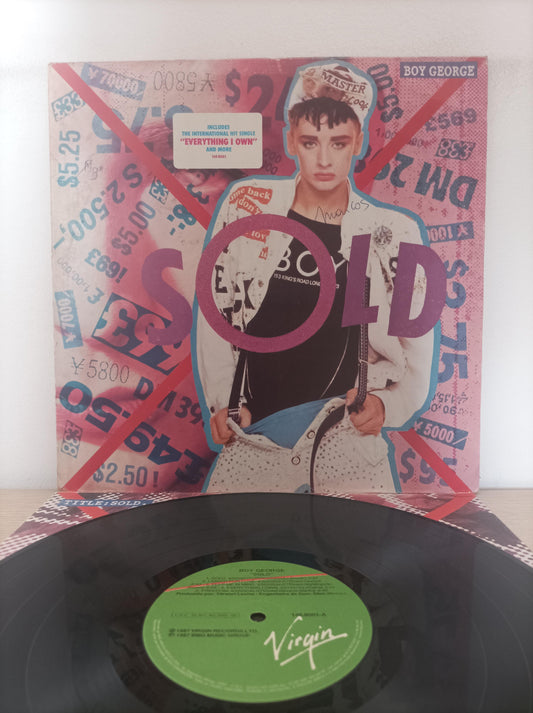 Lp Vinil Boy George Sold Com Encarte