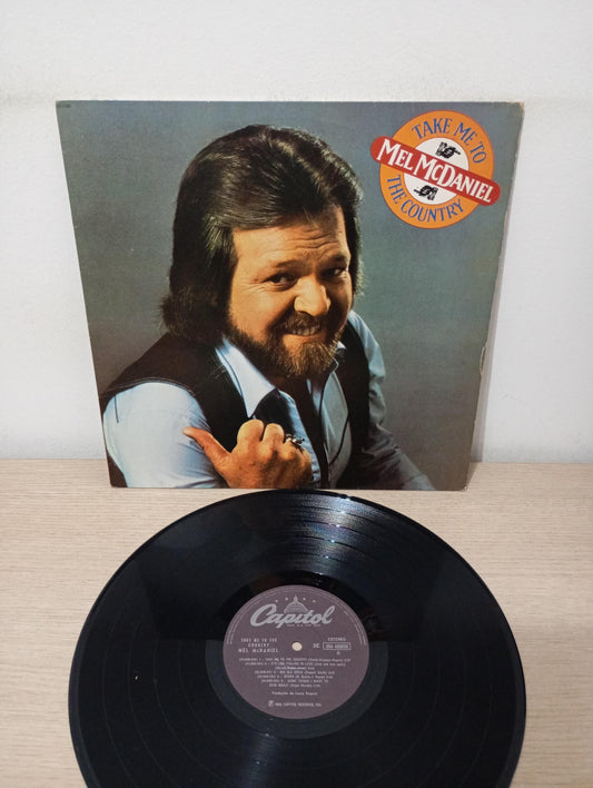 Lp Vinil Mel McDaniel Take Me To The Country