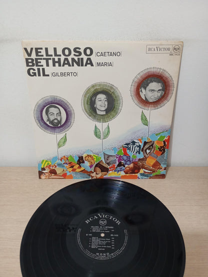 Lp Vinil Velloso Bethania Gil