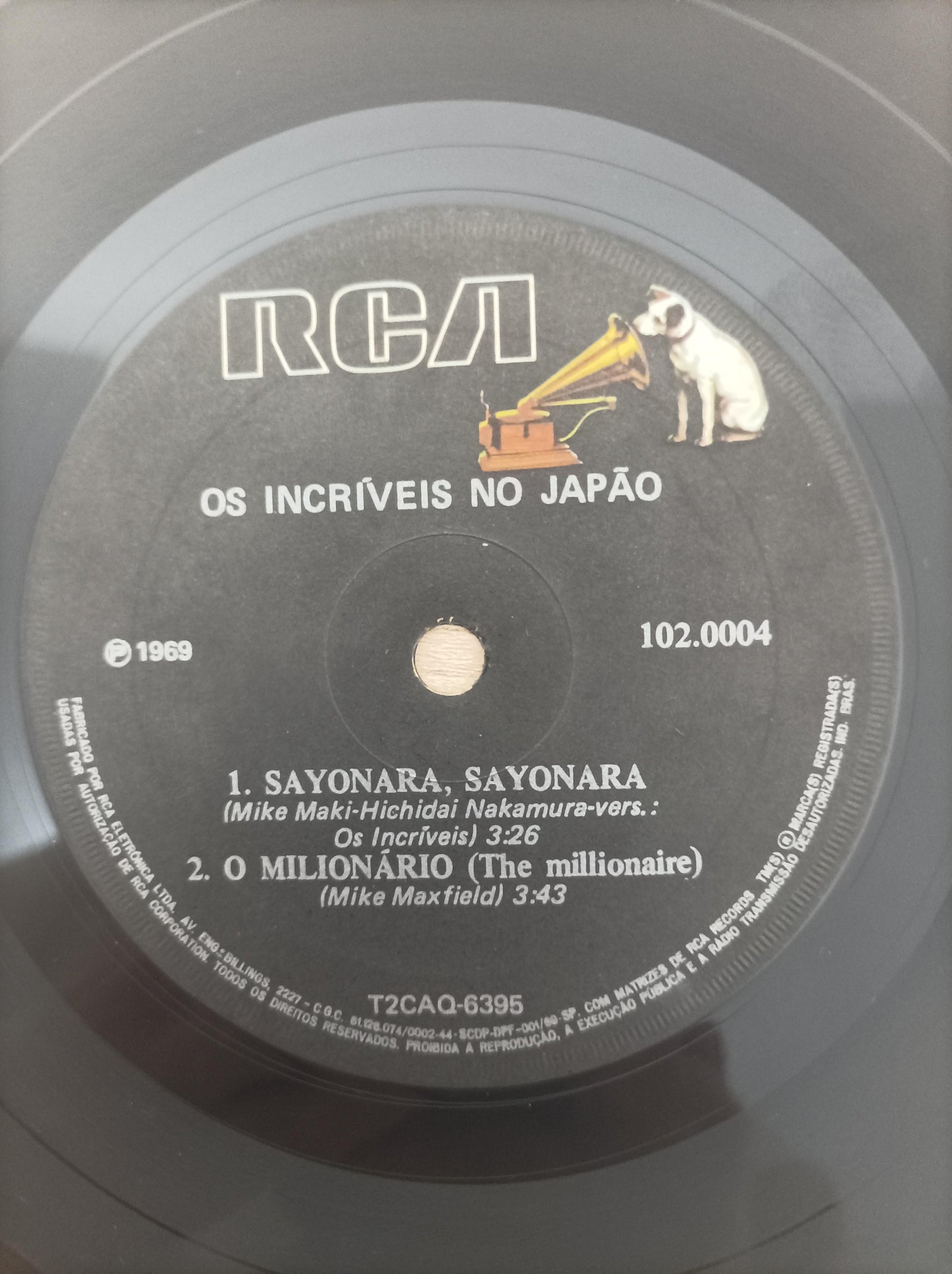 Compacto Vinil Os Incríveis No Japão