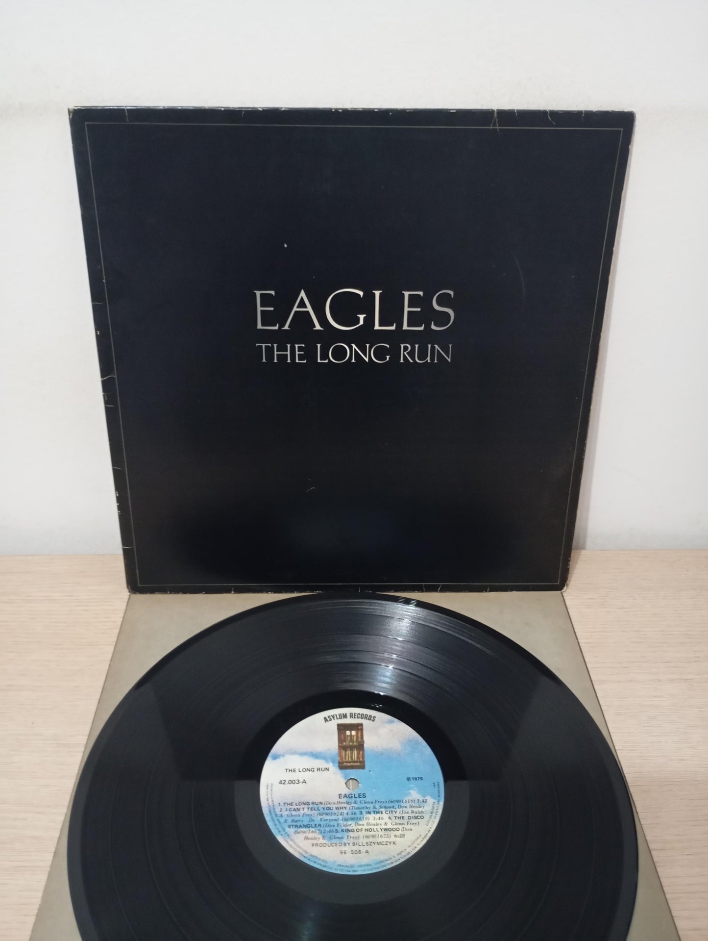 Lp Vinil Eagles The Long Run Capa Dupla Com Encarte