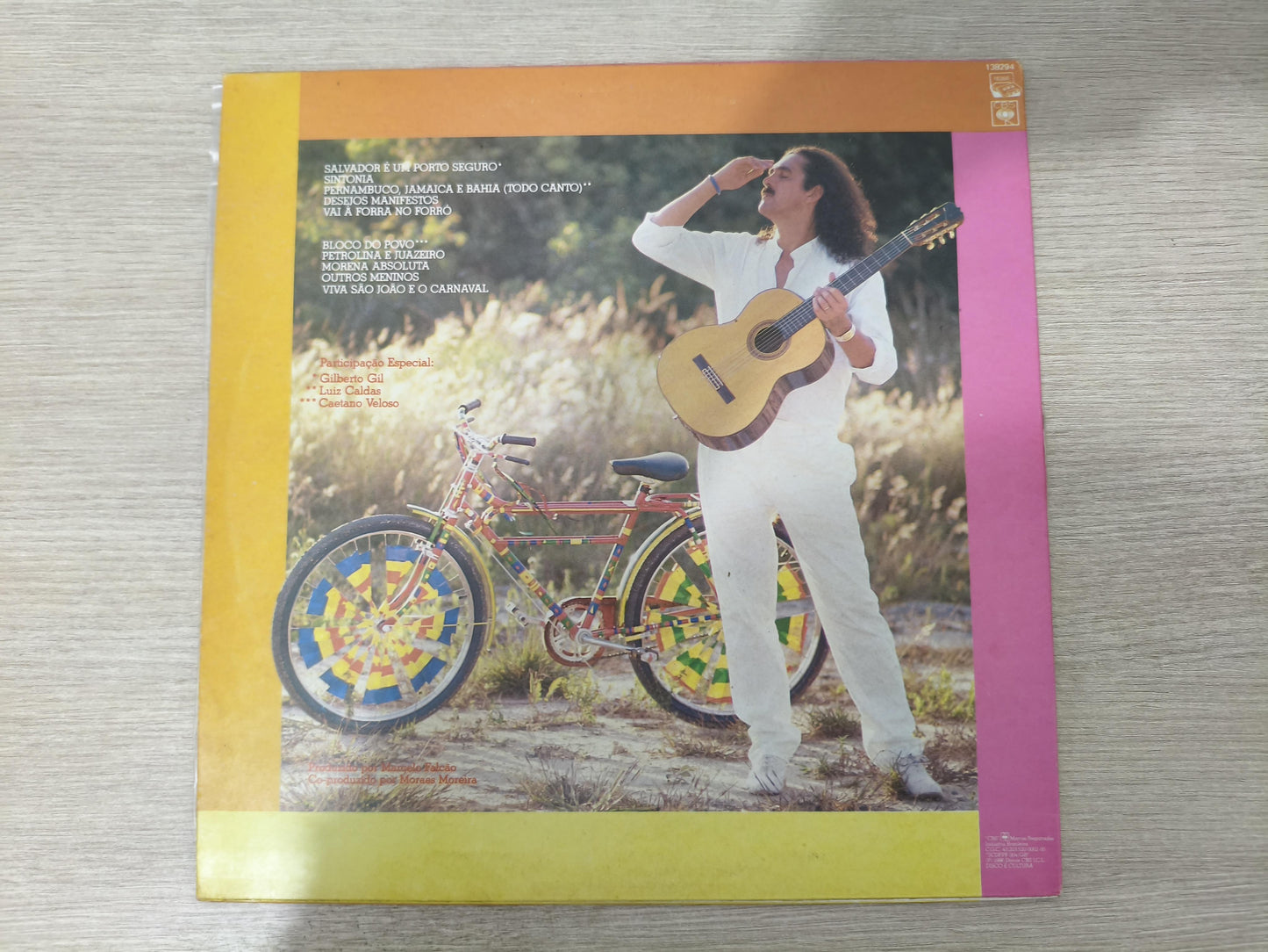 Lp Vinil Moraes Moreira Mestiço É Isso Com Encarte