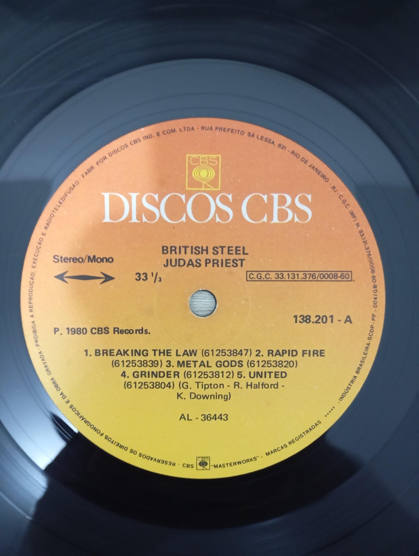 Lp Vinil Judas Priest British Steel