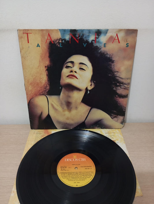 Lp Vinil Tânia Alves 1987 Com Encarte
