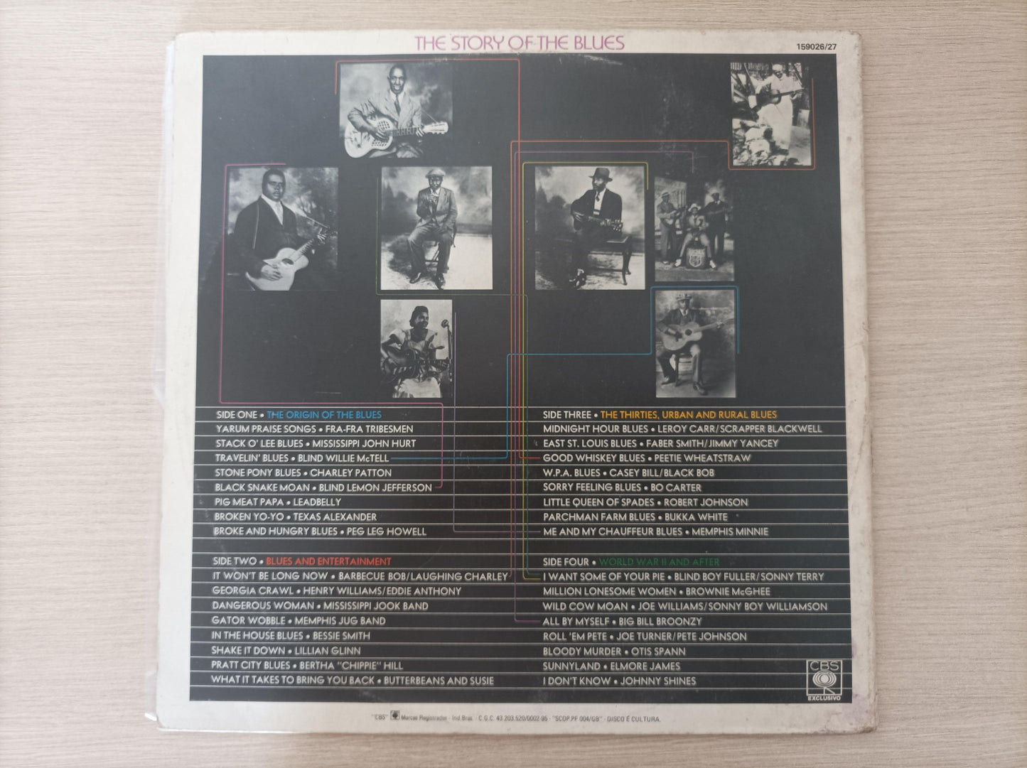 Lp Vinil The Story of the Blues Duplo