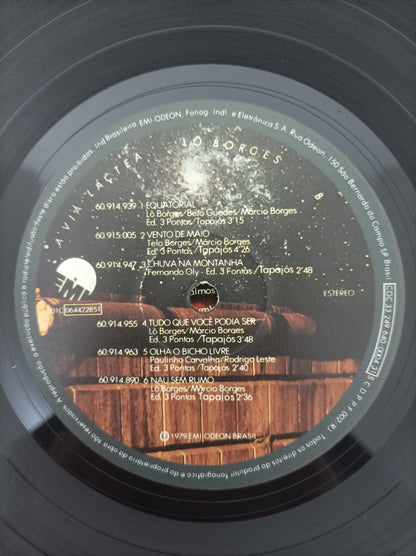 Lp Vinil Lo Borges A Via-Láctea Com Encarte