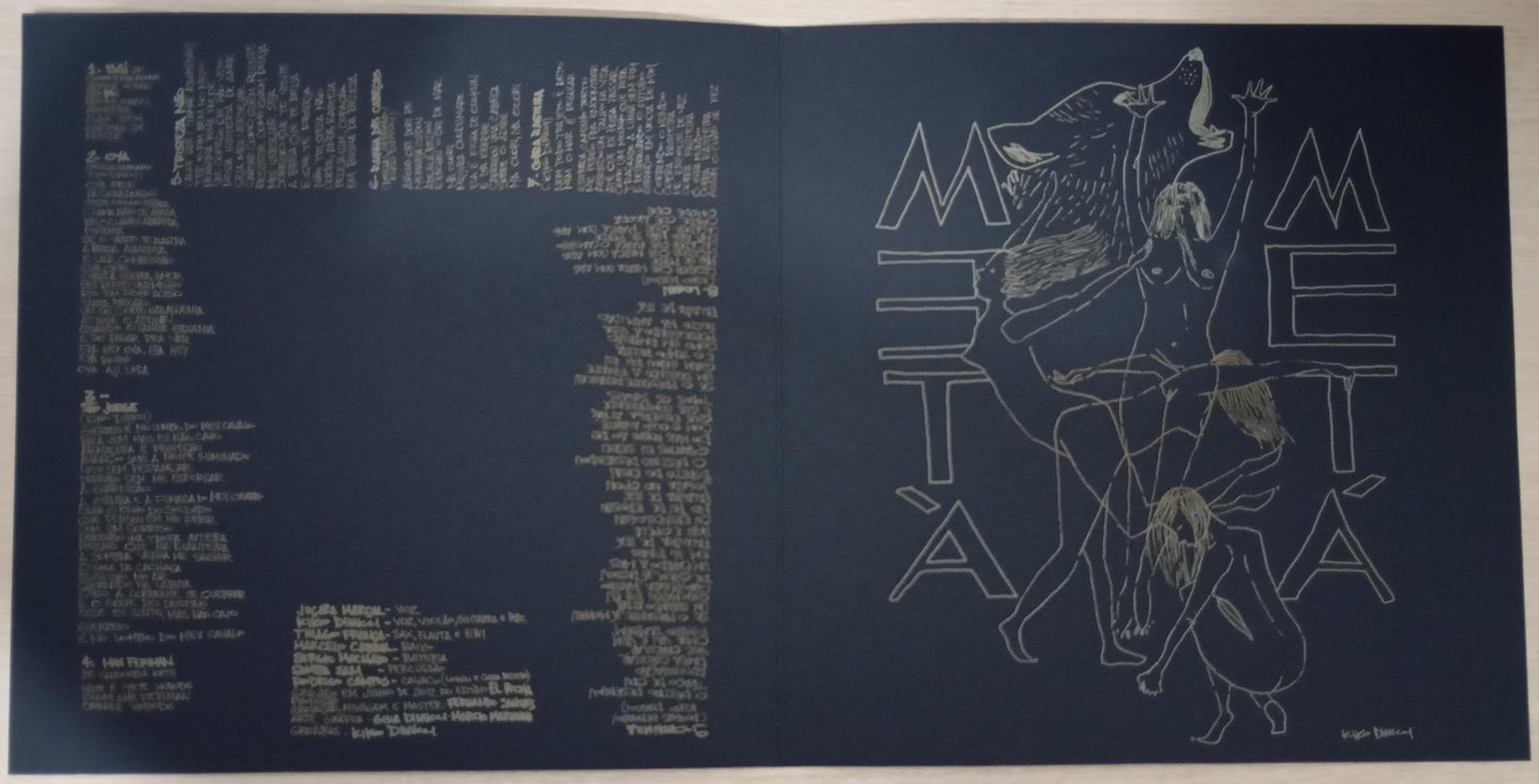 Lp Vinil Metá Metá MetaL MetaL 2014 Capa Dupla