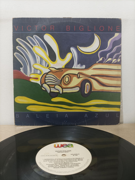 Lp Vinil Victor Biglione Baleia Azul