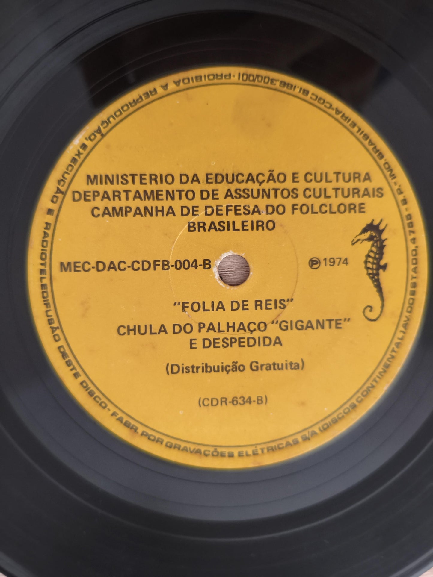 Compacto Vinil Folclore Brasileiro 4 Folia De Reis