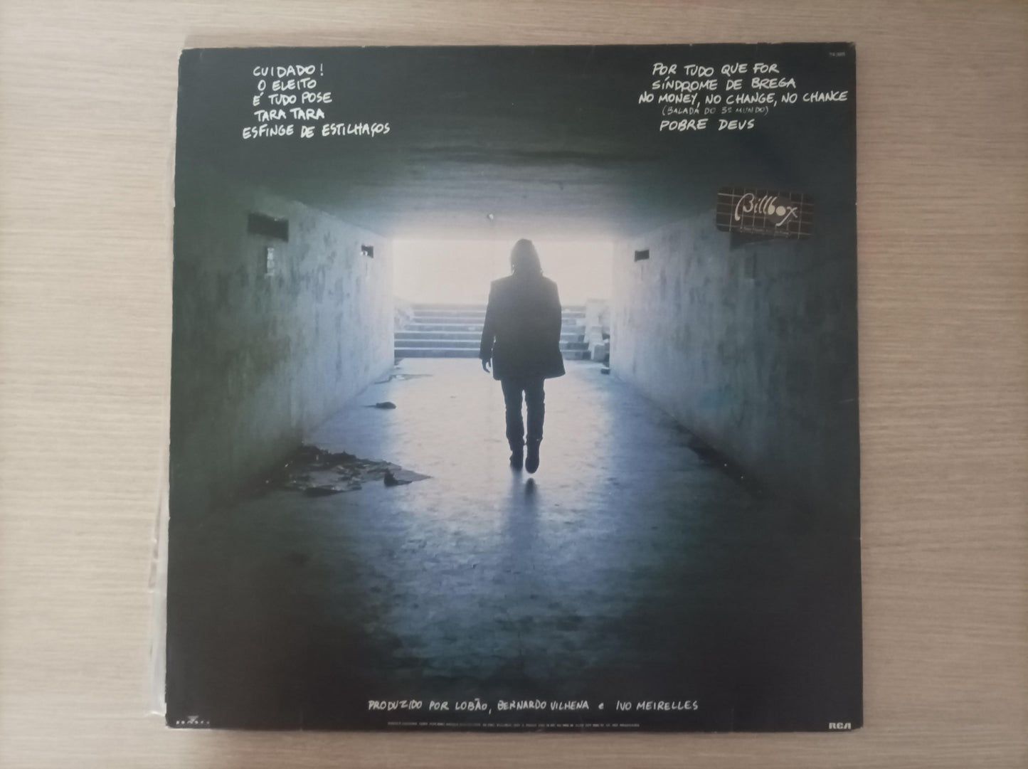 Lp Vinil Lobão Cuidado Com Encarte