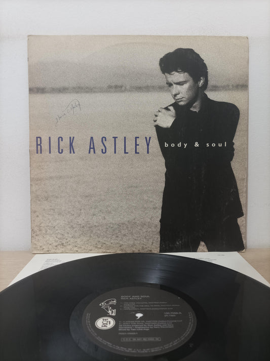 Lp Vinil Rick Astley Body & Soul Com Encarte
