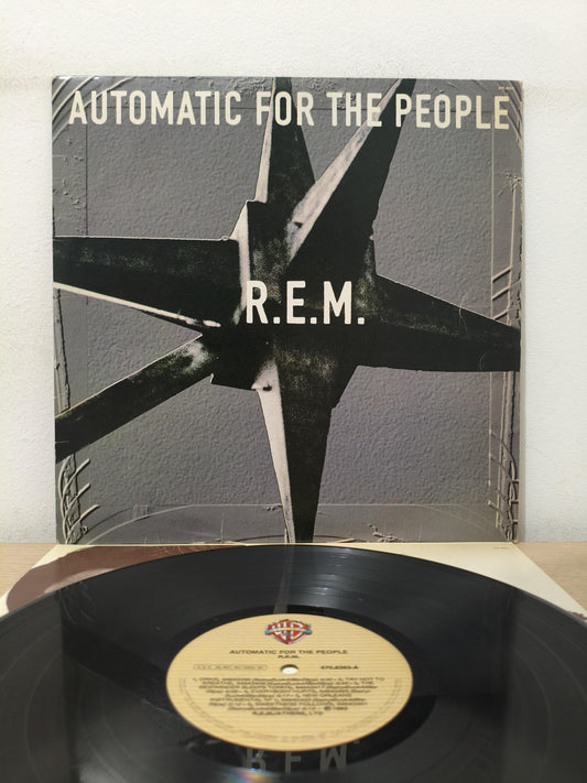 Lp Vinil R.E.M. Automatic For The People Com Encarte