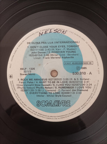 Lp Vinil De Quina pra Lua Internacional