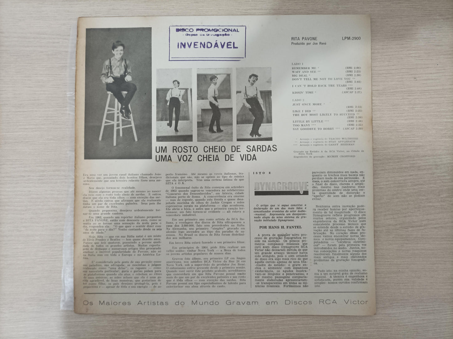 Lp Vinil Rita Pavone The International Teen-Age Sensation
