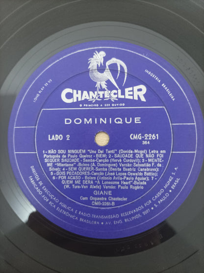 Lp Vinil Giane Esta É Giane A Voz Doçura