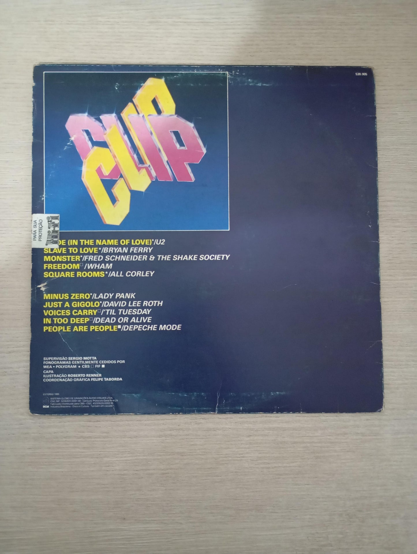 Lp Vinil Clip Clip Rock