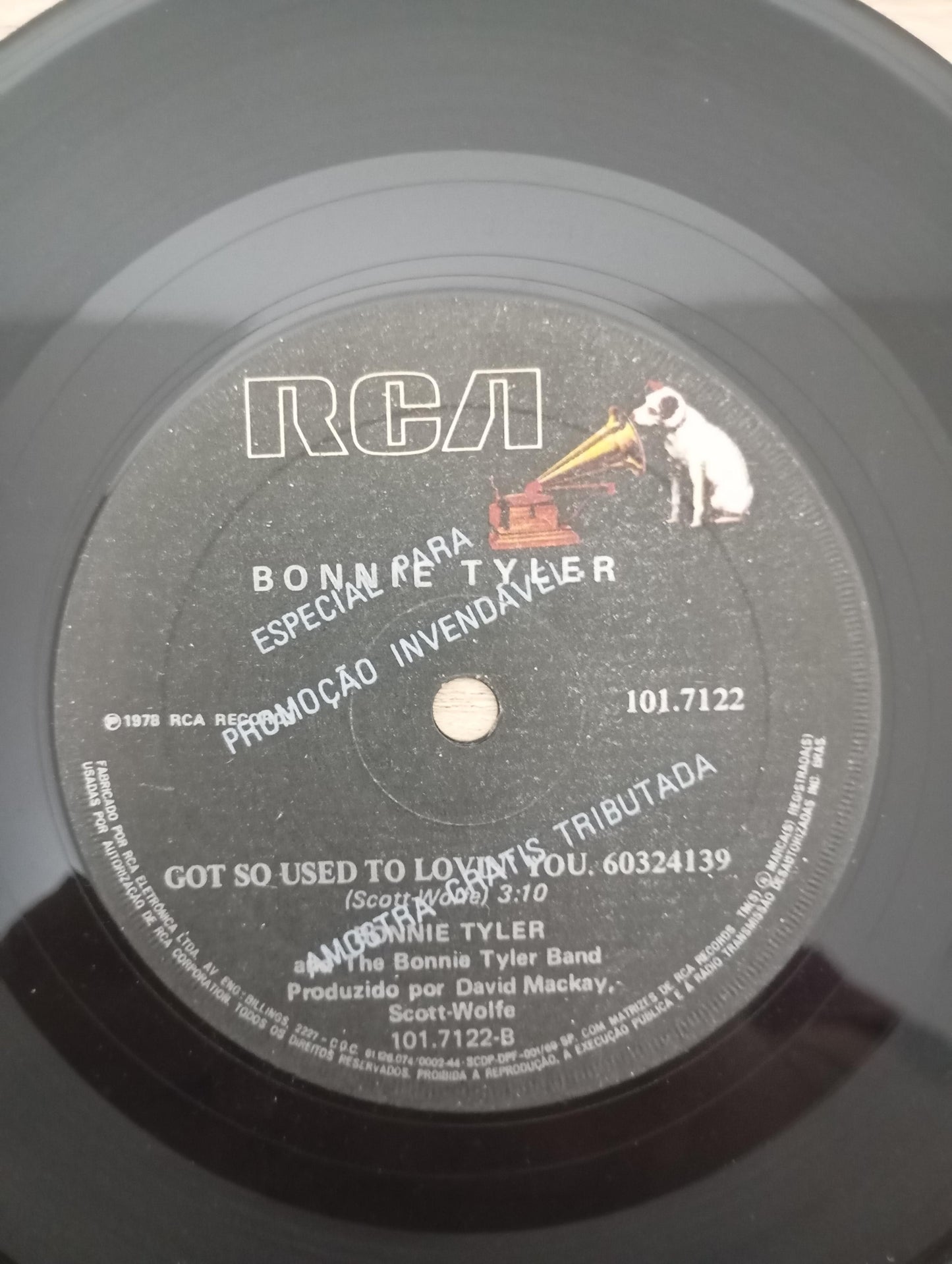 Compacto Vinil Bonnie Tyler It's A Heartache / Got So Used