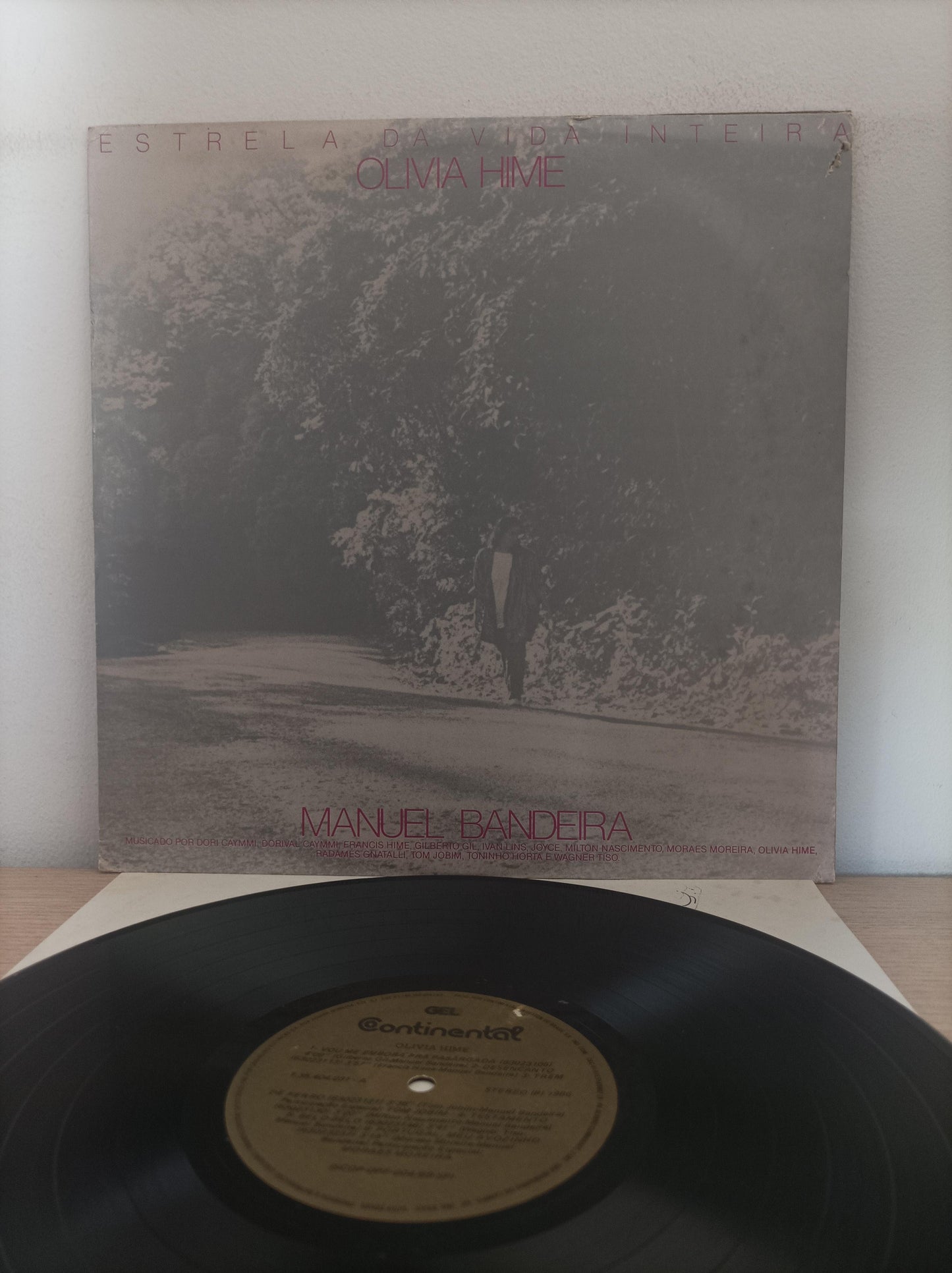 Lp Vinil Olivia Hime Estrela Da Vida Inteira Com Encarte