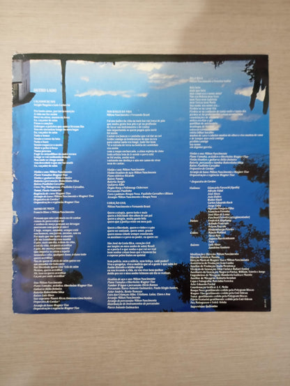 Disco Vinil Caçador De Mim Milton Nascimento Com Encarte A