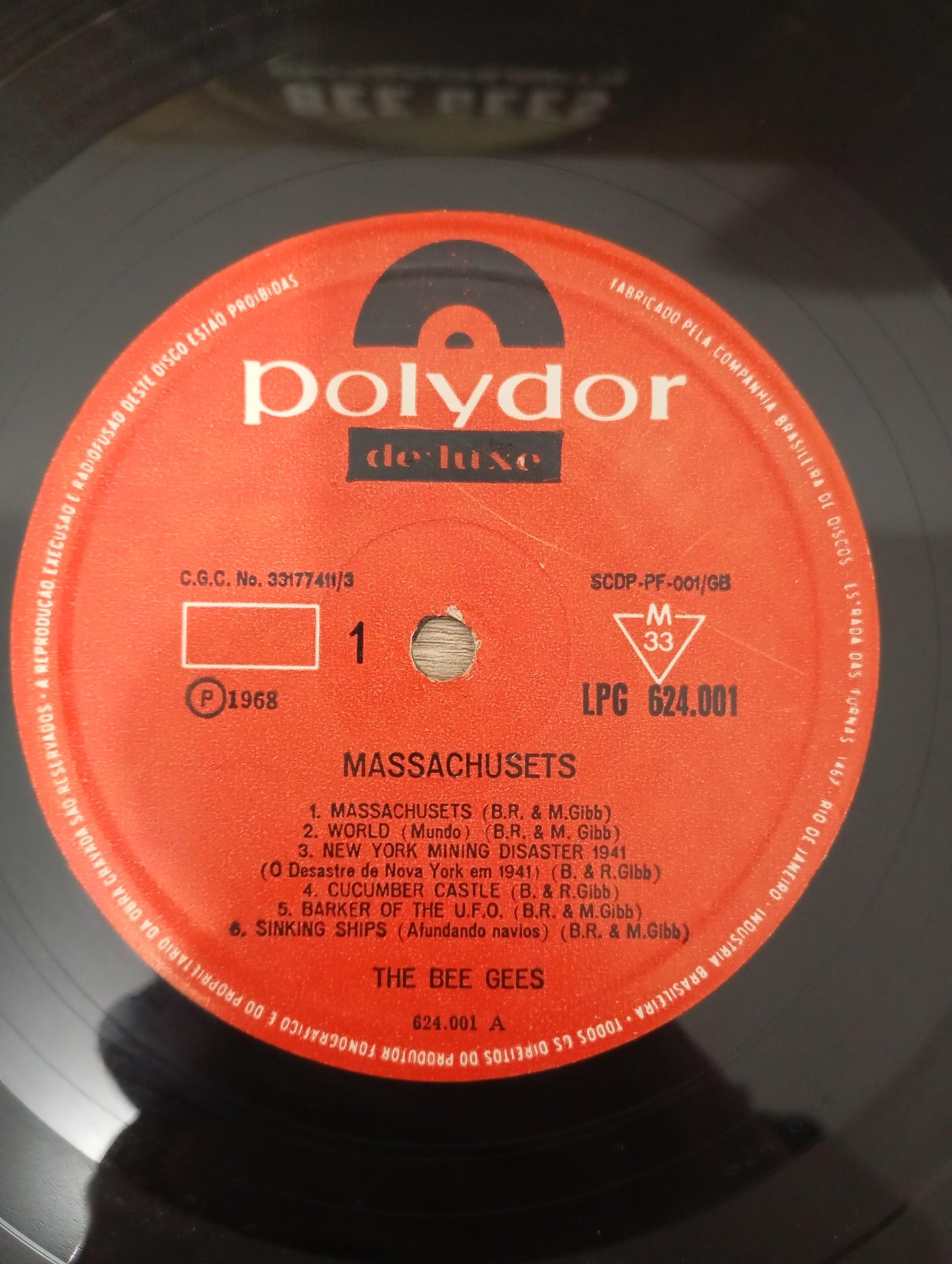 Lp Vinil Bee Gees Massachusets 1968