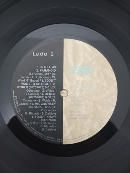 Lp Vinil Ozzy Osbourne Live & Loud Duplo