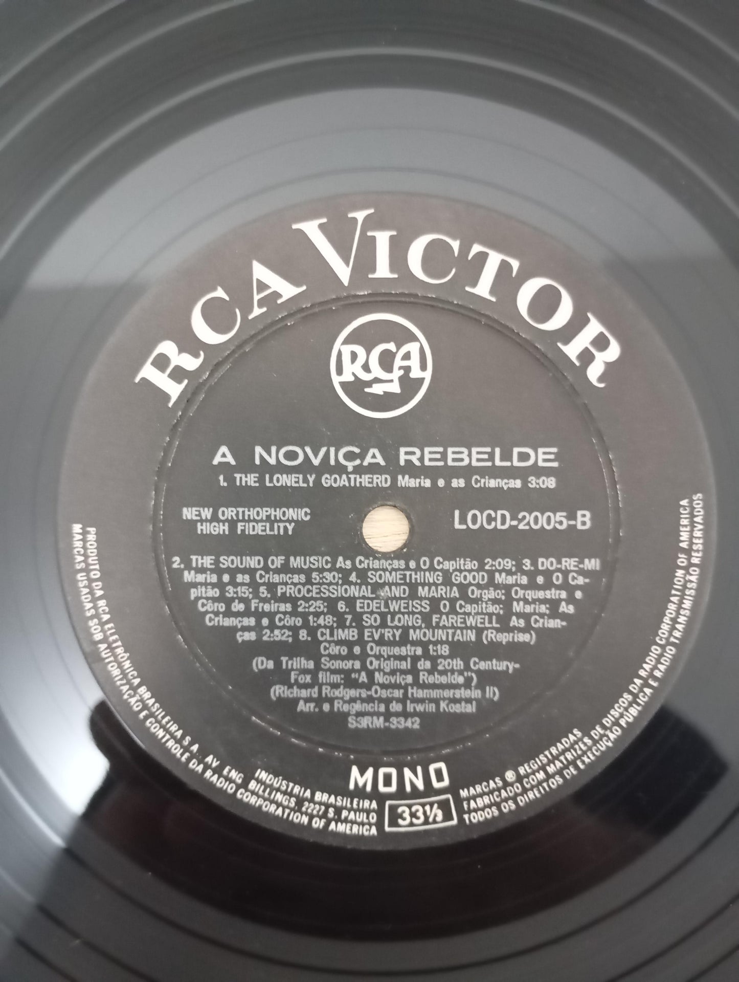 Lp Vinil Rodgers & Hammerstein A Noviça Rebelde